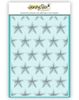 Honey Bee Stamps - 3D Embossing Folder - Star Spangled-ScrapbookPal