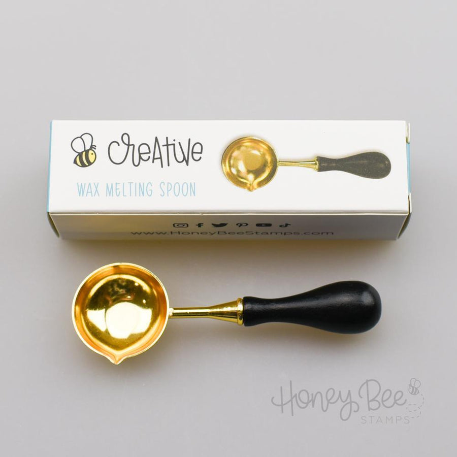 Honey Bee Stamps - Bee Creative Wax Melting Spoon-ScrapbookPal
