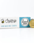 Honey Bee Stamps - Bee Creative Wax Stamper - Hand Made-ScrapbookPal