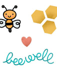 Honey Bee Stamps - Clear Stamps - Bee Well-ScrapbookPal