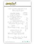 Honey Bee Stamps - Clear Stamps - Blessings of Fall-ScrapbookPal