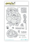 Honey Bee Stamps - Clear Stamps - Bloom And Buzz-ScrapbookPal