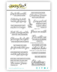 Honey Bee Stamps - Clear Stamps - Christmas Blessings-ScrapbookPal