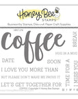 Honey Bee Stamps - Clear Stamps - Coffee-ScrapbookPal