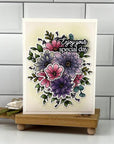 Honey Bee Stamps - Clear Stamps - Daisy Layers Bouquet-ScrapbookPal