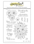 Honey Bee Stamps - Clear Stamps - Daisy Layers Bouquet-ScrapbookPal