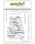 Honey Bee Stamps - Clear Stamps - Give Thanks-ScrapbookPal