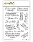 Honey Bee Stamps - Clear Stamps - Heartfelt Condolences-ScrapbookPal