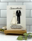 Honey Bee Stamps - Clear Stamps - Inside: Wedding Sentiments-ScrapbookPal