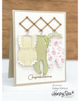 Honey Bee Stamps - Clear Stamps - Inside: Welcome Baby Sentiments-ScrapbookPal