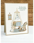 Honey Bee Stamps - Clear Stamps - Inside: Welcome Baby Sentiments-ScrapbookPal