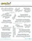Honey Bee Stamps - Clear Stamps - Luxurious Friend-ScrapbookPal