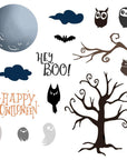Honey Bee Stamps - Clear Stamps - Owlloween-ScrapbookPal