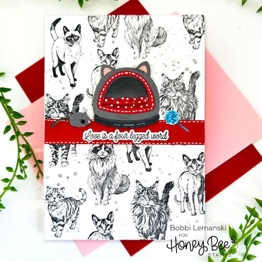 Honey Bee Stamps - Clear Stamps - Pet-tastic-ScrapbookPal
