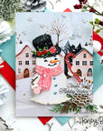 Honey Bee Stamps - Clear Stamps - Warm Holiday Wishes-ScrapbookPal