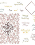 Honey Bee Stamps - Cling Stamps - Always and Forever-ScrapbookPal