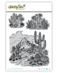 Honey Bee Stamps - Cling Stamps - Out West-ScrapbookPal