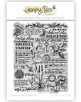 Honey Bee Stamps - Cling Stamps - Vintage Flora-ScrapbookPal