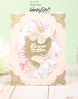 Honey Bee Stamps - Cling Stamps - Zelia's English Garden-ScrapbookPal