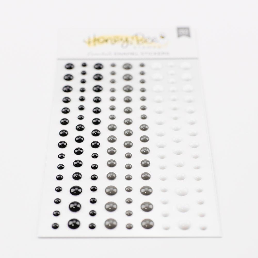 Honey Bee Stamps - Enamel Stickers - Essentials-ScrapbookPal
