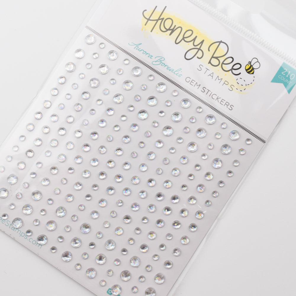 Honey Bee Stamps - Gem Stickers - Aurora Borealis-ScrapbookPal