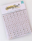 Honey Bee Stamps - Gem Stickers - Aurora Borealis-ScrapbookPal