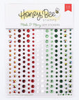 Honey Bee Stamps - Gem Stickers - Make It Merry-ScrapbookPal
