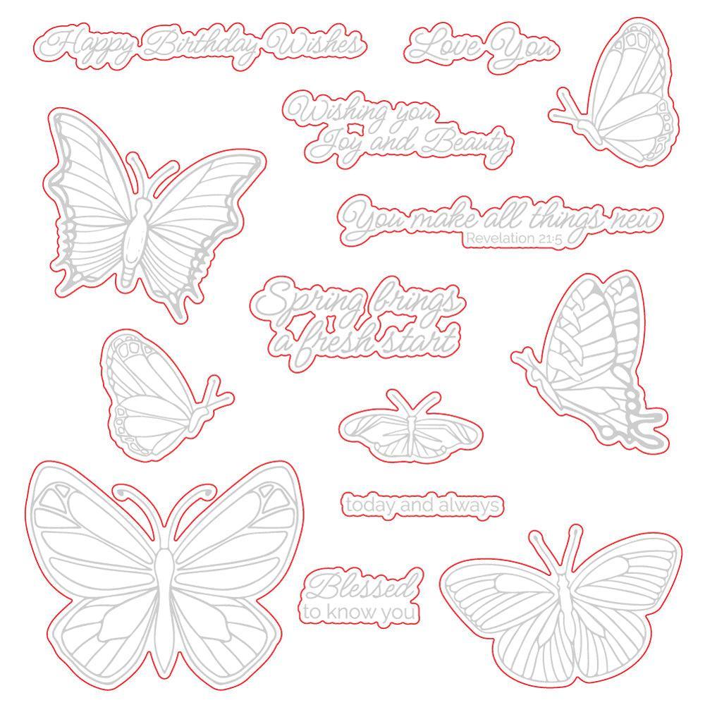 Honey Bee Stamps - Honey Cuts - All Things New-ScrapbookPal