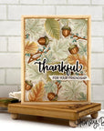 Honey Bee Stamps - Honey Cuts - Autumn Splendor A2 Cover Plate-ScrapbookPal