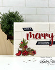 Honey Bee Stamps - Honey Cuts - Barn Wood Planks-ScrapbookPal