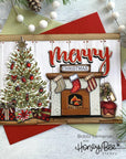 Honey Bee Stamps - Honey Cuts - Barn Wood Planks-ScrapbookPal