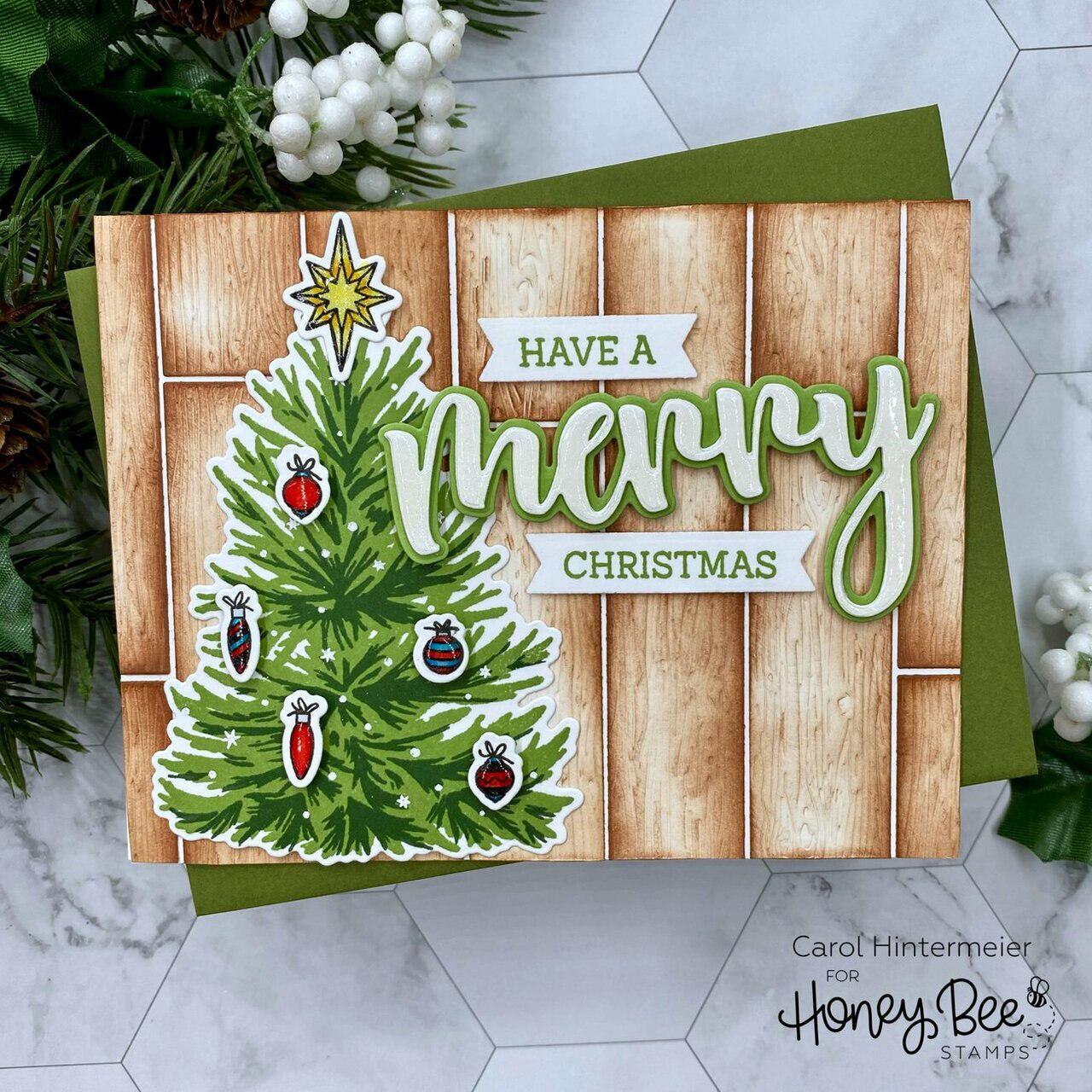 Honey Bee Stamps - Honey Cuts - Barn Wood Planks-ScrapbookPal