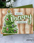 Honey Bee Stamps - Honey Cuts - Barn Wood Planks-ScrapbookPal