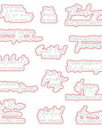 Honey Bee Stamps - Honey Cuts - Because of The Brave-ScrapbookPal