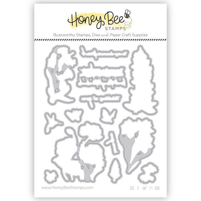 Honey Bee Stamps - Honey Cuts - Bees & Bonnets-ScrapbookPal