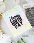 Honey Bee Stamps - Honey Cuts - Big Birthday-ScrapbookPal