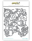 Honey Bee Stamps - Honey Cuts - Bold Background: Chinoiserie-ScrapbookPal