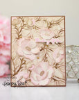 Honey Bee Stamps - Honey Cuts - Bold Backgrounds: Vintage Roses-ScrapbookPal