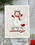 Honey Bee Stamps - Honey Cuts - Build A Snowman-ScrapbookPal