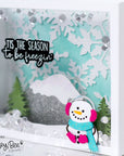 Honey Bee Stamps - Honey Cuts - Build A Snowman-ScrapbookPal