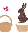Honey Bee Stamps - Honey Cuts - Bunny Basket-ScrapbookPal