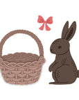 Honey Bee Stamps - Honey Cuts - Bunny Basket-ScrapbookPal