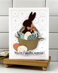 Honey Bee Stamps - Honey Cuts - Bunny Basket-ScrapbookPal