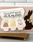 Honey Bee Stamps - Honey Cuts - Bunny Basket-ScrapbookPal
