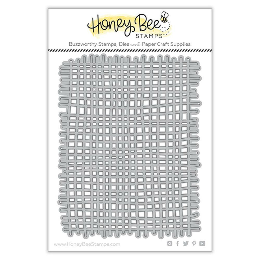 Honey Bee Stamps - Honey Cuts - Burlap A2 Background-ScrapbookPal