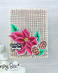 Honey Bee Stamps - Honey Cuts - Burlap A2 Background-ScrapbookPal