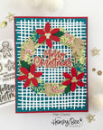 Honey Bee Stamps - Honey Cuts - Burlap A2 Background-ScrapbookPal