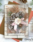 Honey Bee Stamps - Honey Cuts - Burlap A2 Background-ScrapbookPal