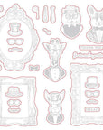 Honey Bee Stamps - Honey Cuts - Dapper Decor-ScrapbookPal