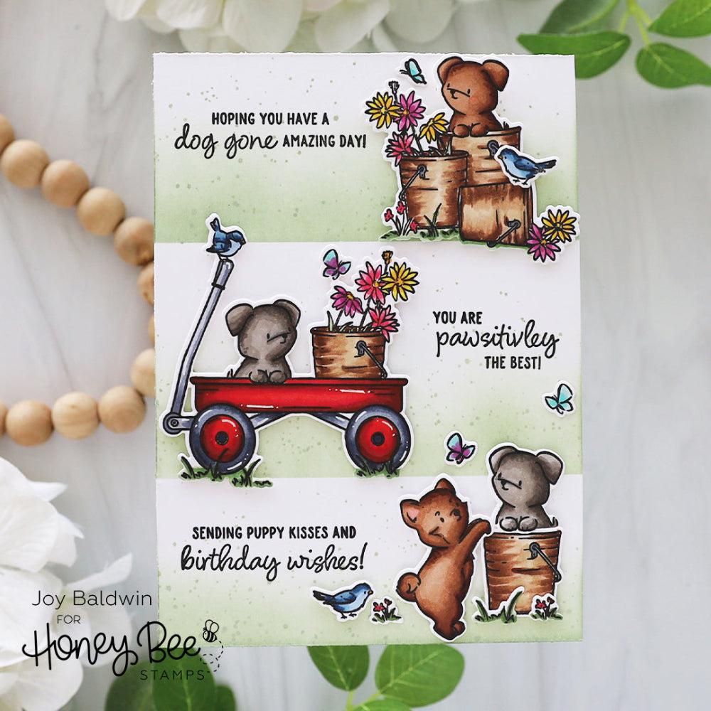 Honey Bee Stamps - Honey Cuts - Dog Gone Amazing-ScrapbookPal
